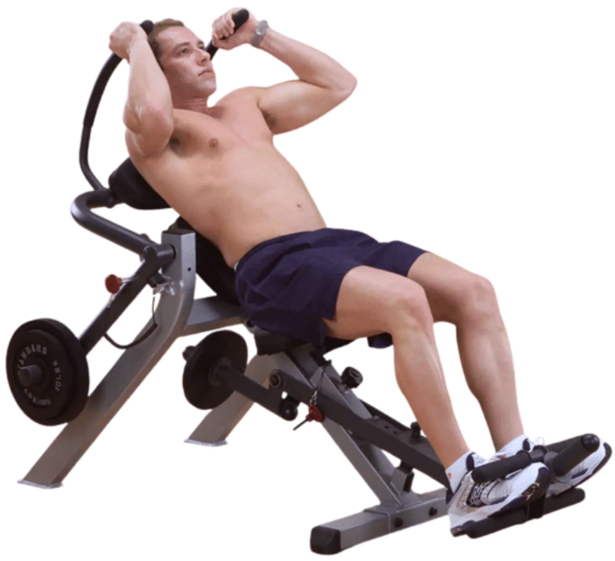 Body-Solid GAB300 Semi-Recumbent Ab Bench (New) - Image 7