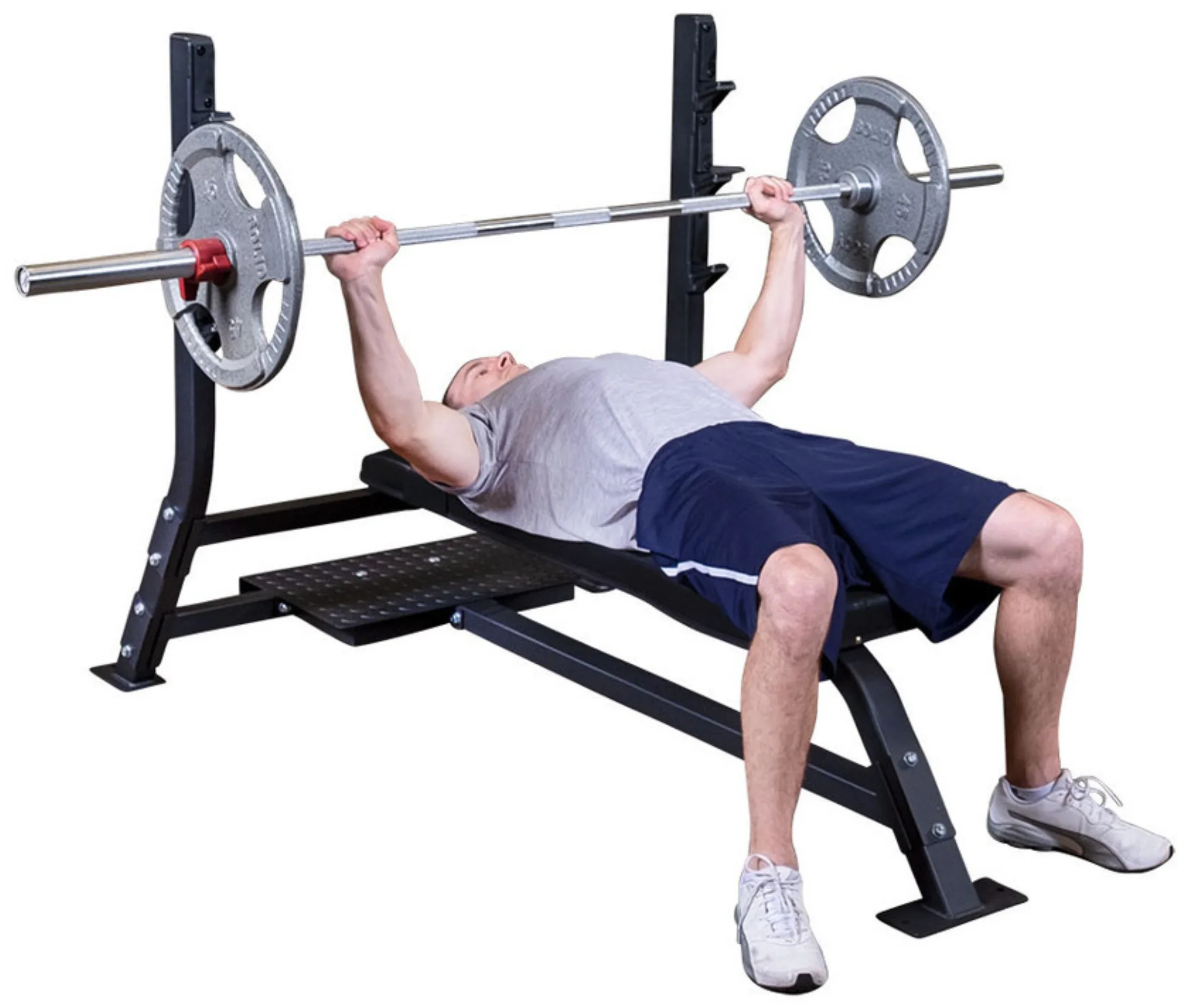 Body-Solid SOFB250 Pro Clubline Olympic Flat Bench (New) - Image 3