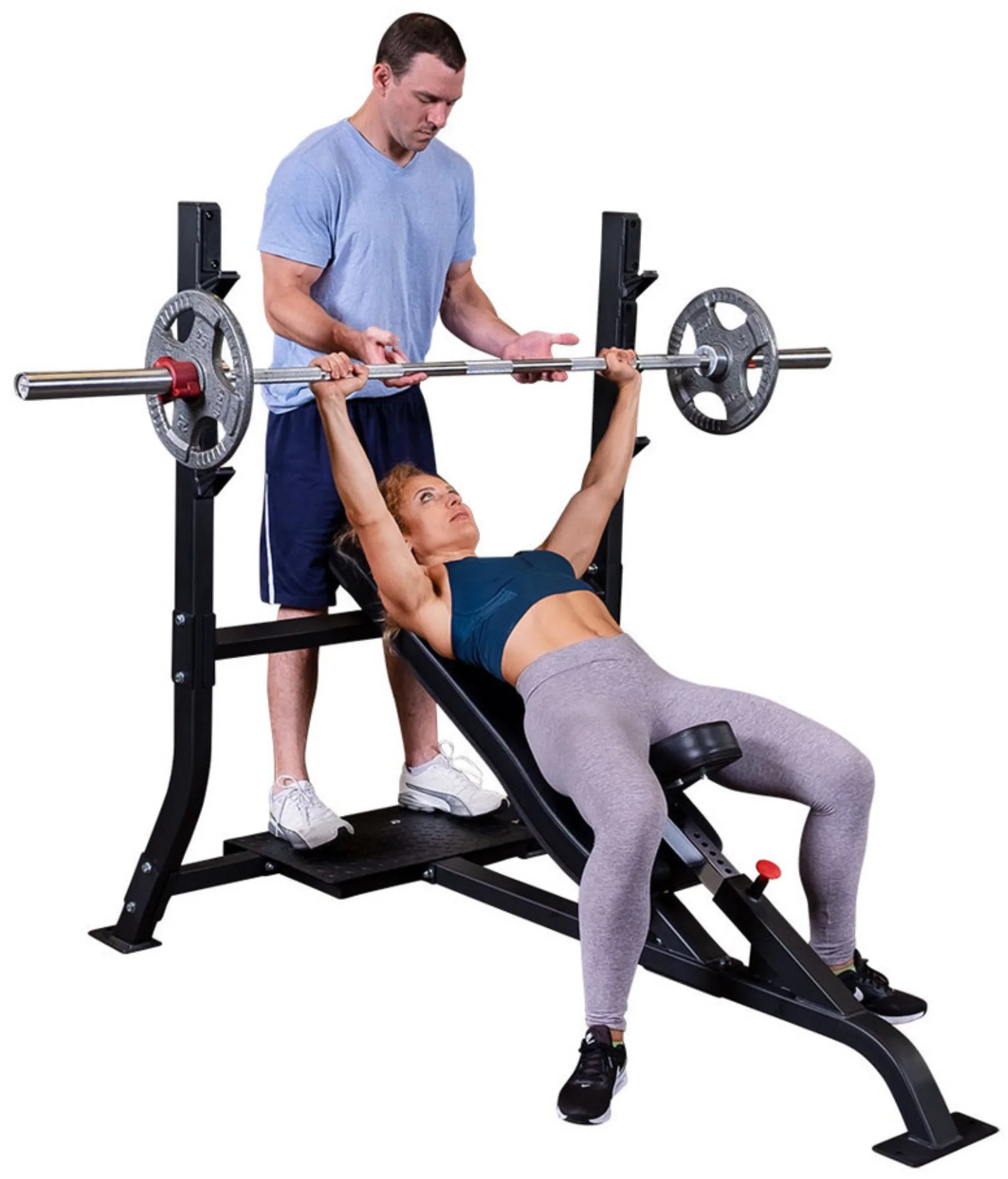 Body-Solid SOIB250 Pro Clubline Olympic Incline Bench (New) - Image 3