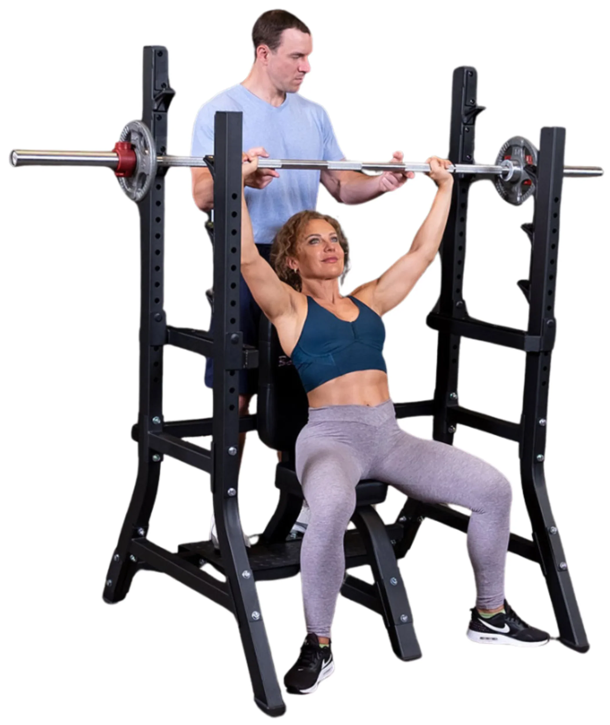 Body-Solid SOSB250 Pro Clubline Olympic Shoulder Press Bench (New) - Image 3