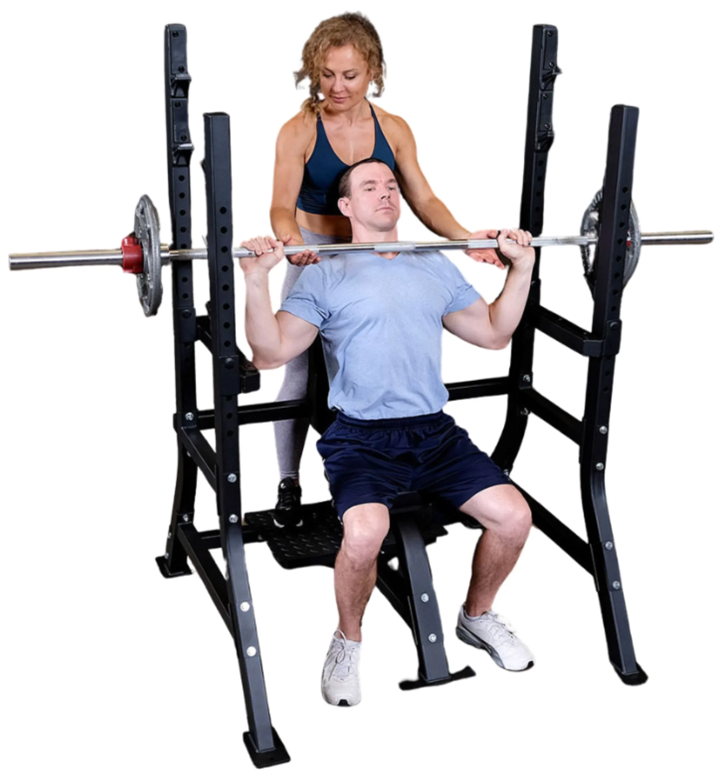 Body-Solid SOSB250 Pro Clubline Olympic Shoulder Press Bench (New) - Image 4