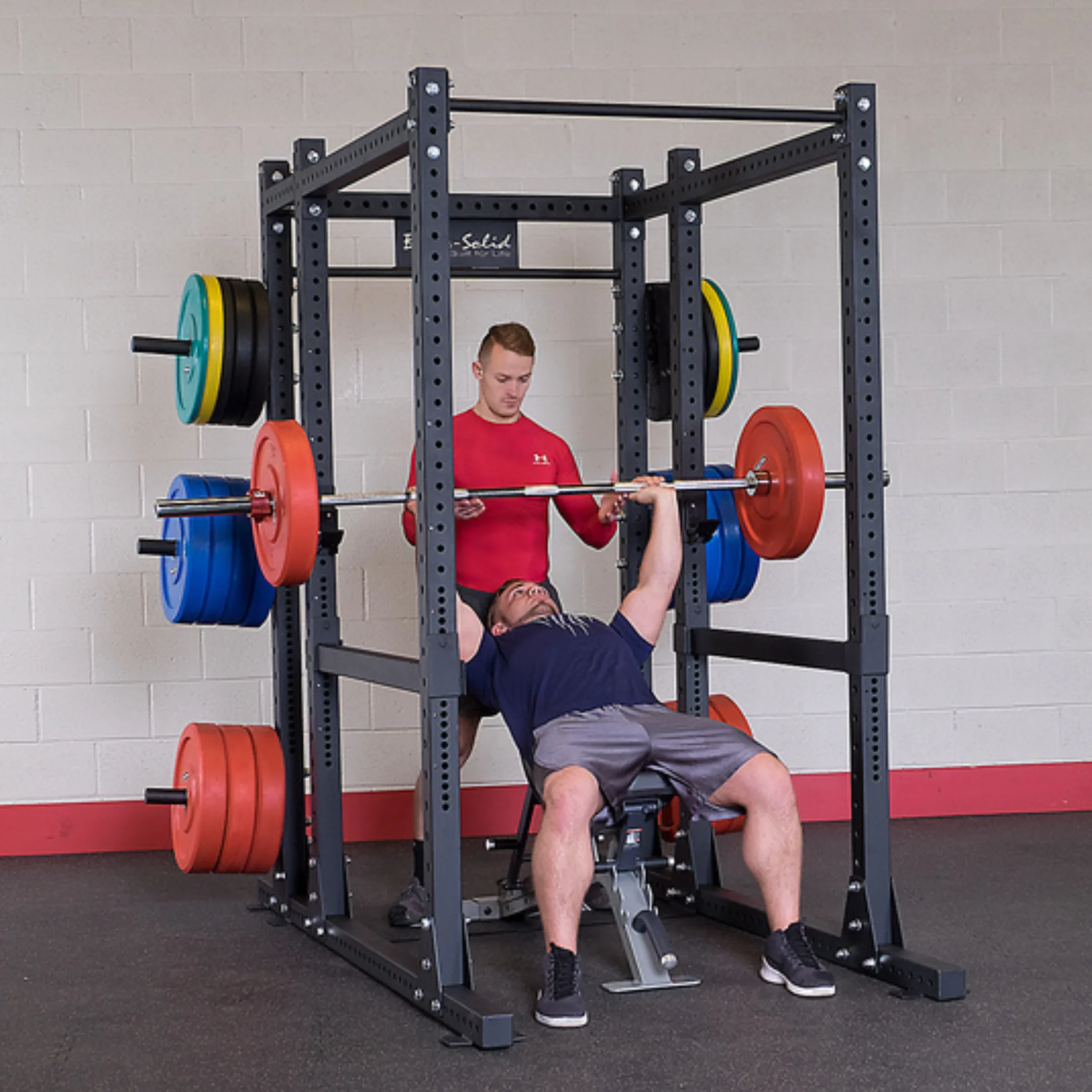 Body-Solid SPR1000DBBack Extended Double Power Rack Package (New) - Image 7