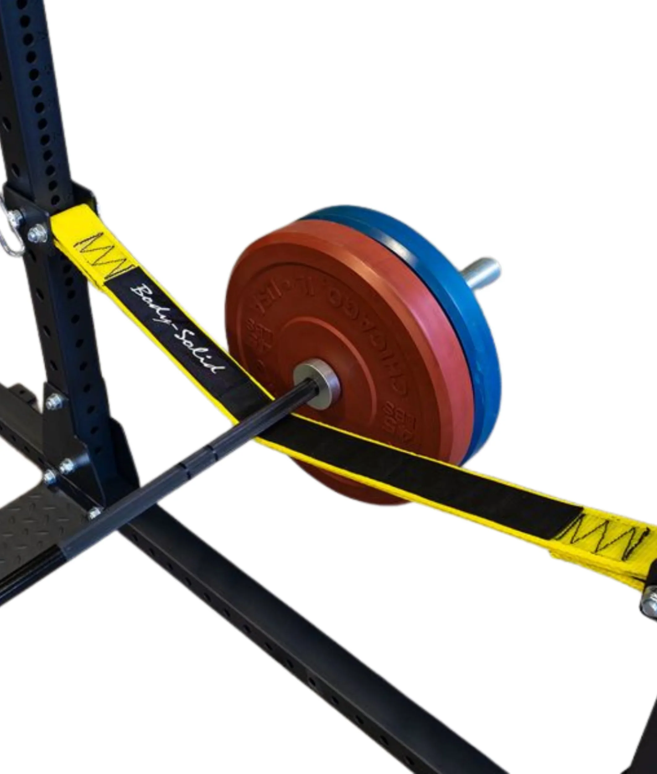 Body-Solid SPR1000SSP2 Commercial Power Rack w/Power Rack Strap Safeties + Adjustable Bench (New) - Image 6