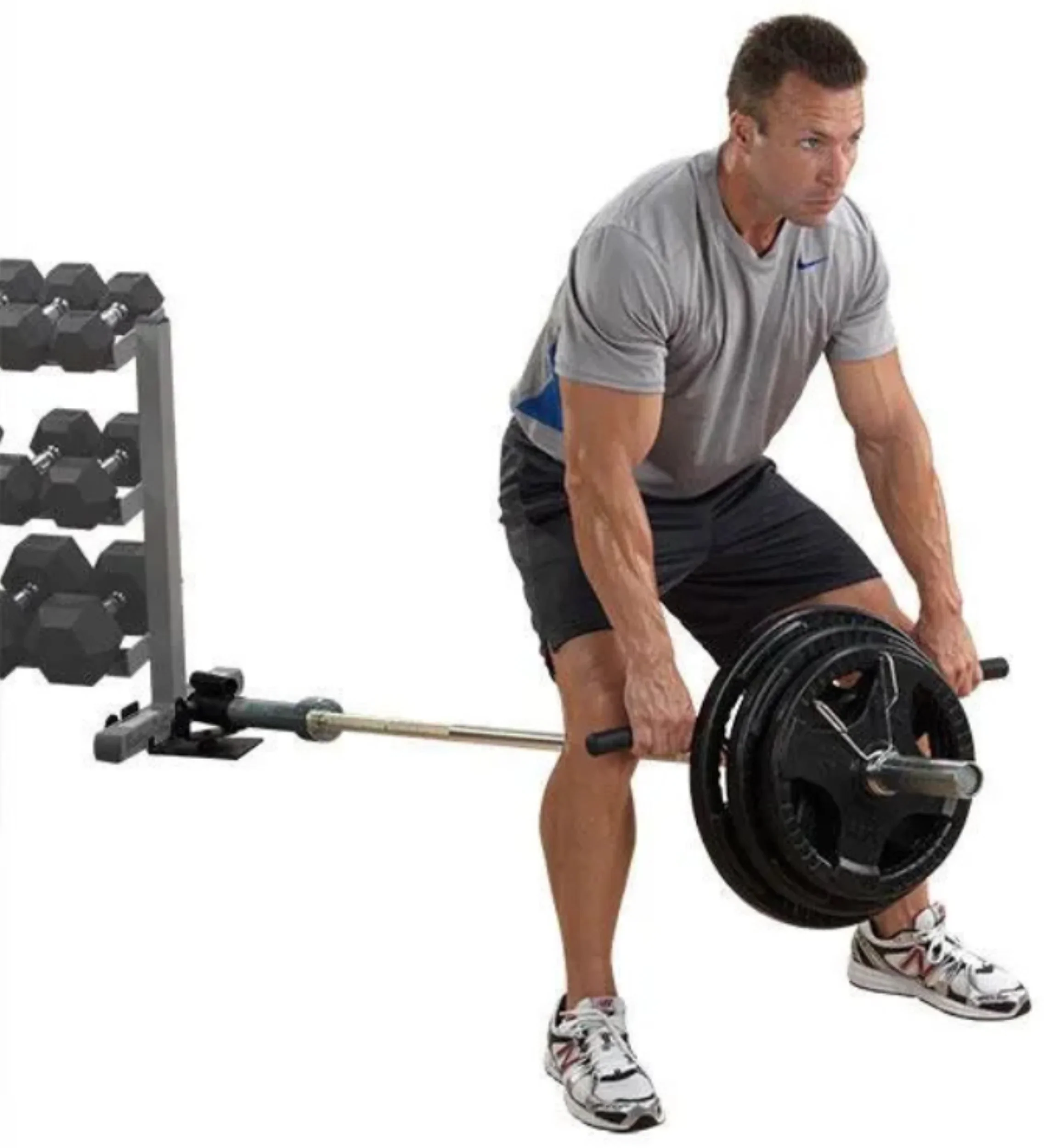 Body Solid TBR10 T-Bar Row Platform (New) - Image 3