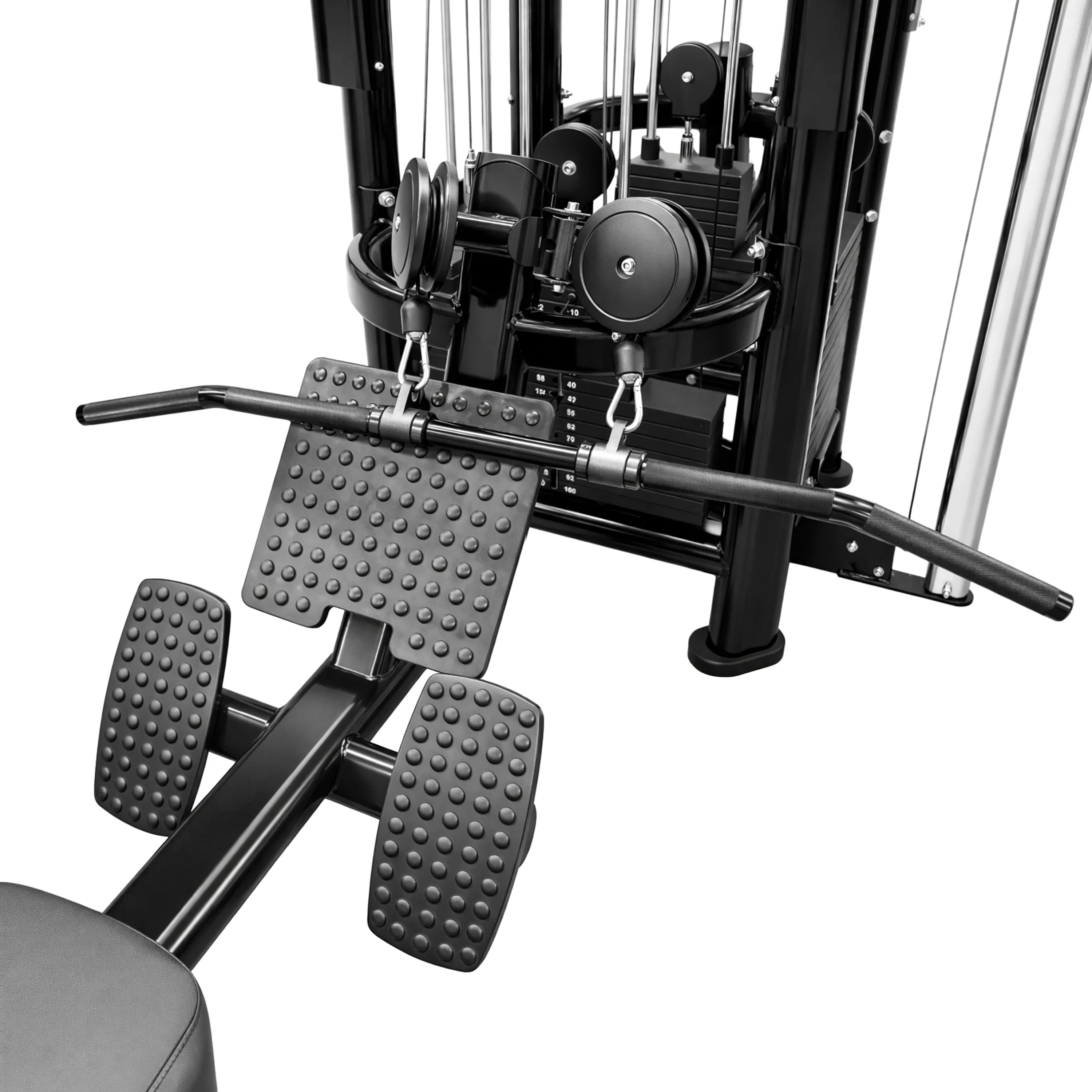 French Fitness FFB Black 4 Stack Multi Jungle Gym (New) - Image 10