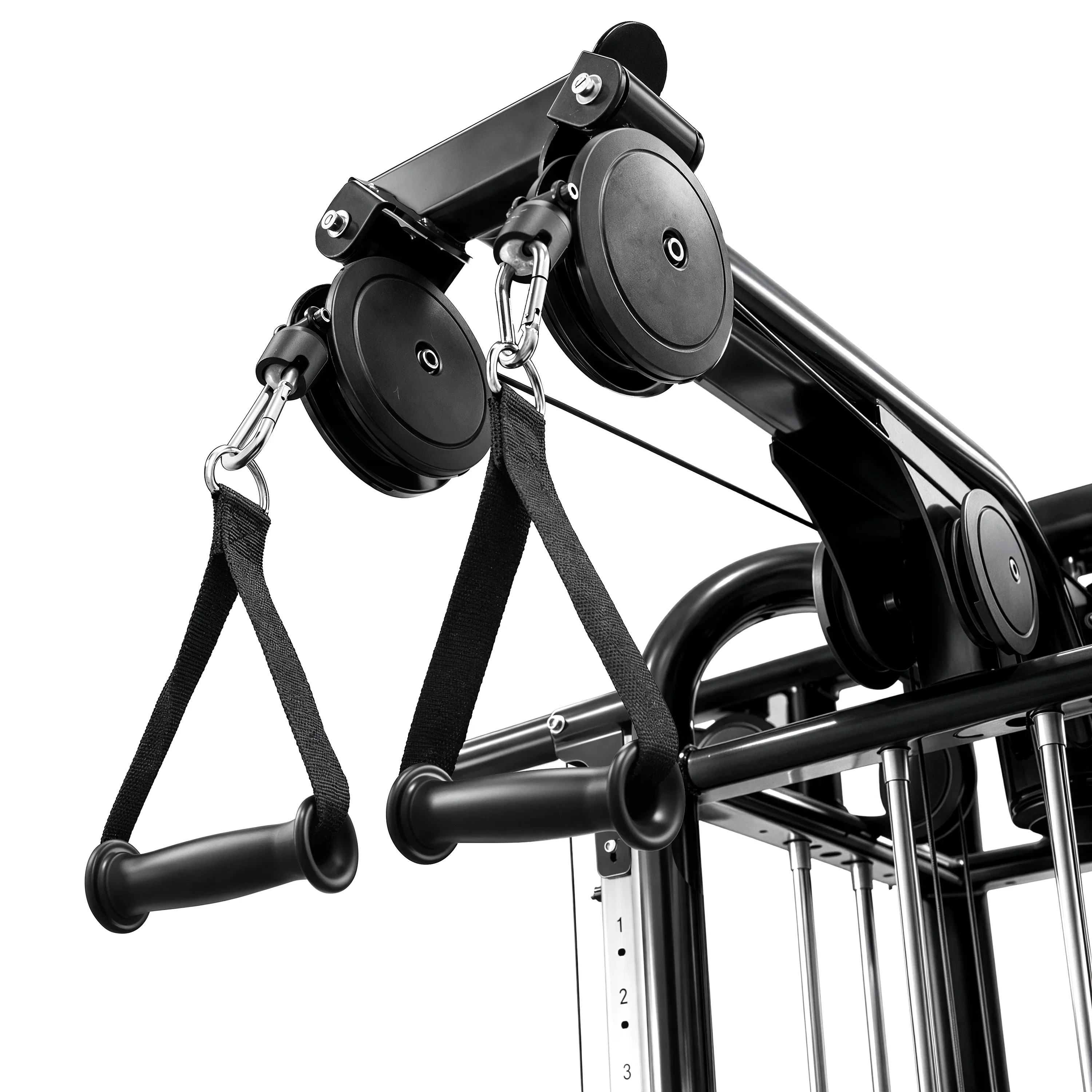 French Fitness FFB Black 4 Stack Multi Jungle Gym (New) - Image 13