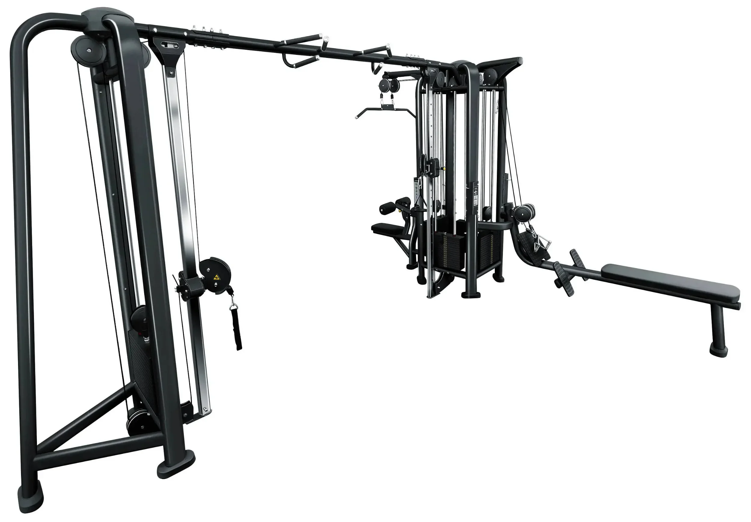 French Fitness FFB Black 5 Stack Multi Jungle Gym (New) - Image 5