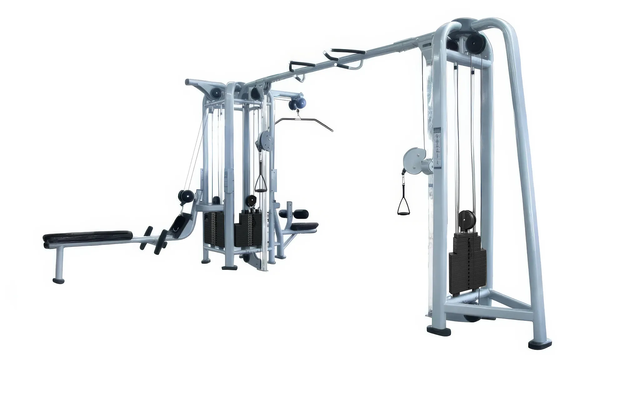 5 Stack Multi Jungle Gym - French Fitness FFS Silver (New) - Image 3