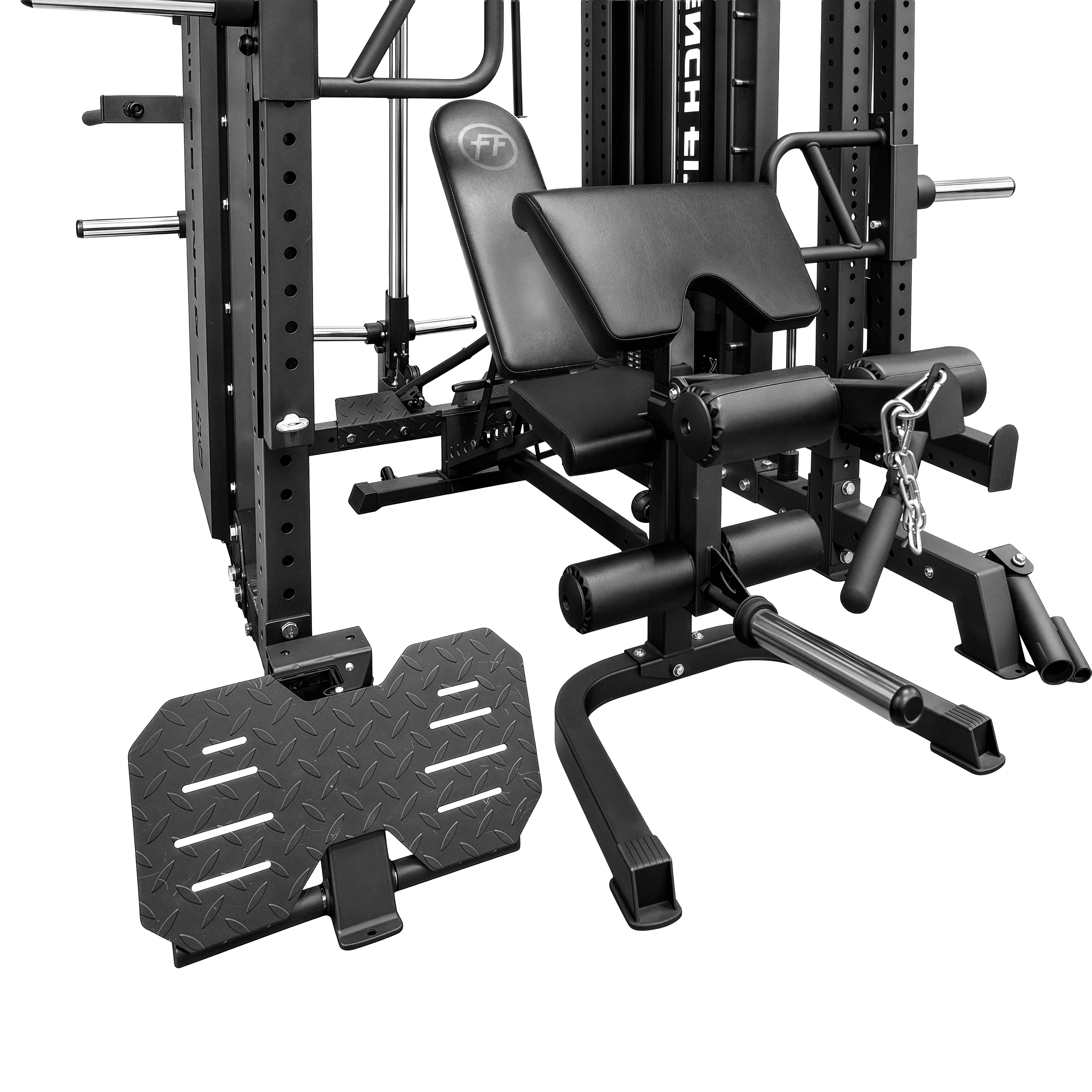 French Fitness FSR100-CB Commercial Cable Smith Rack w/Counter Balance (New) - Image 19