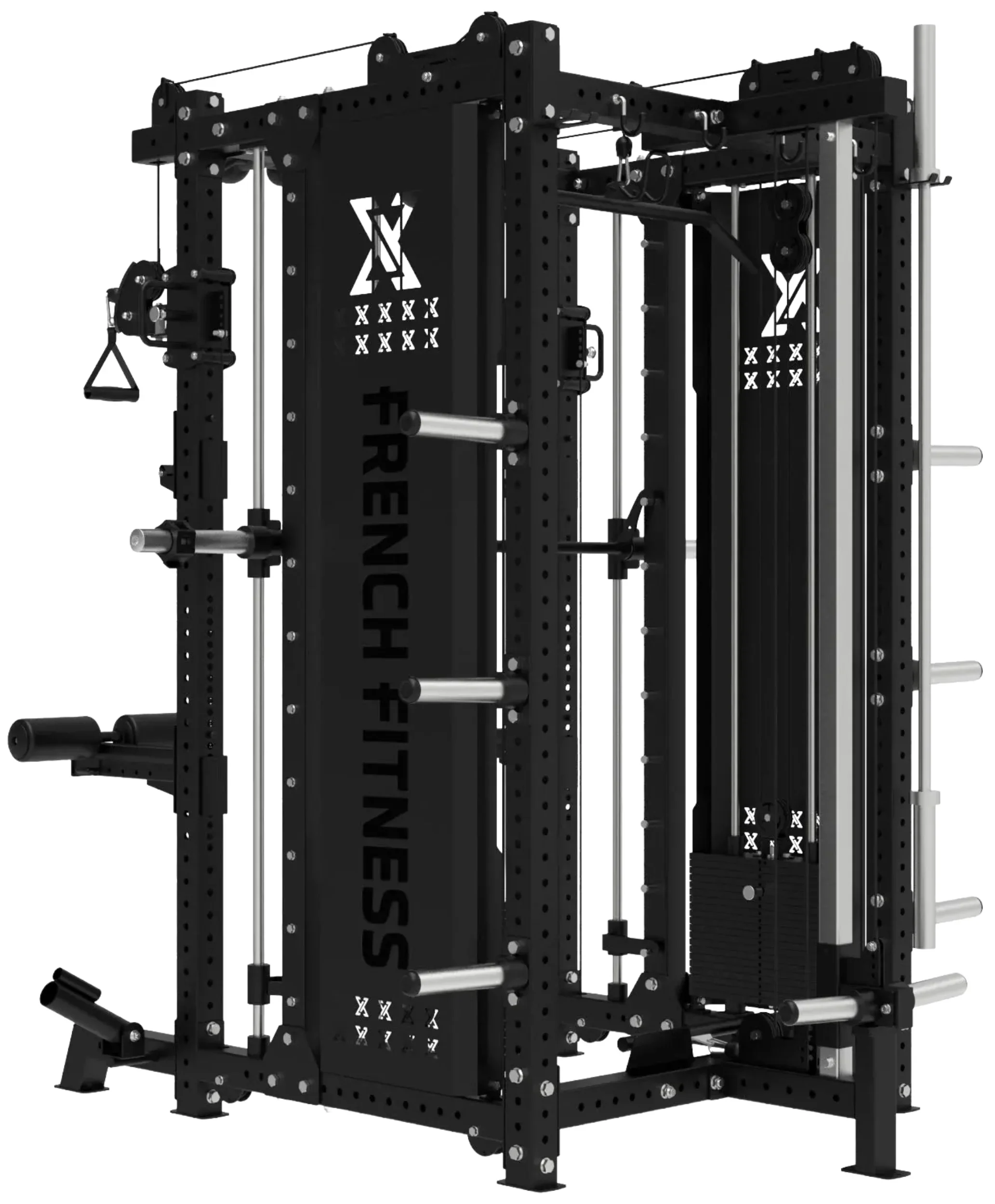 French Fitness FSR100 Commercial Functional Smith Rack System (New) - Image 3