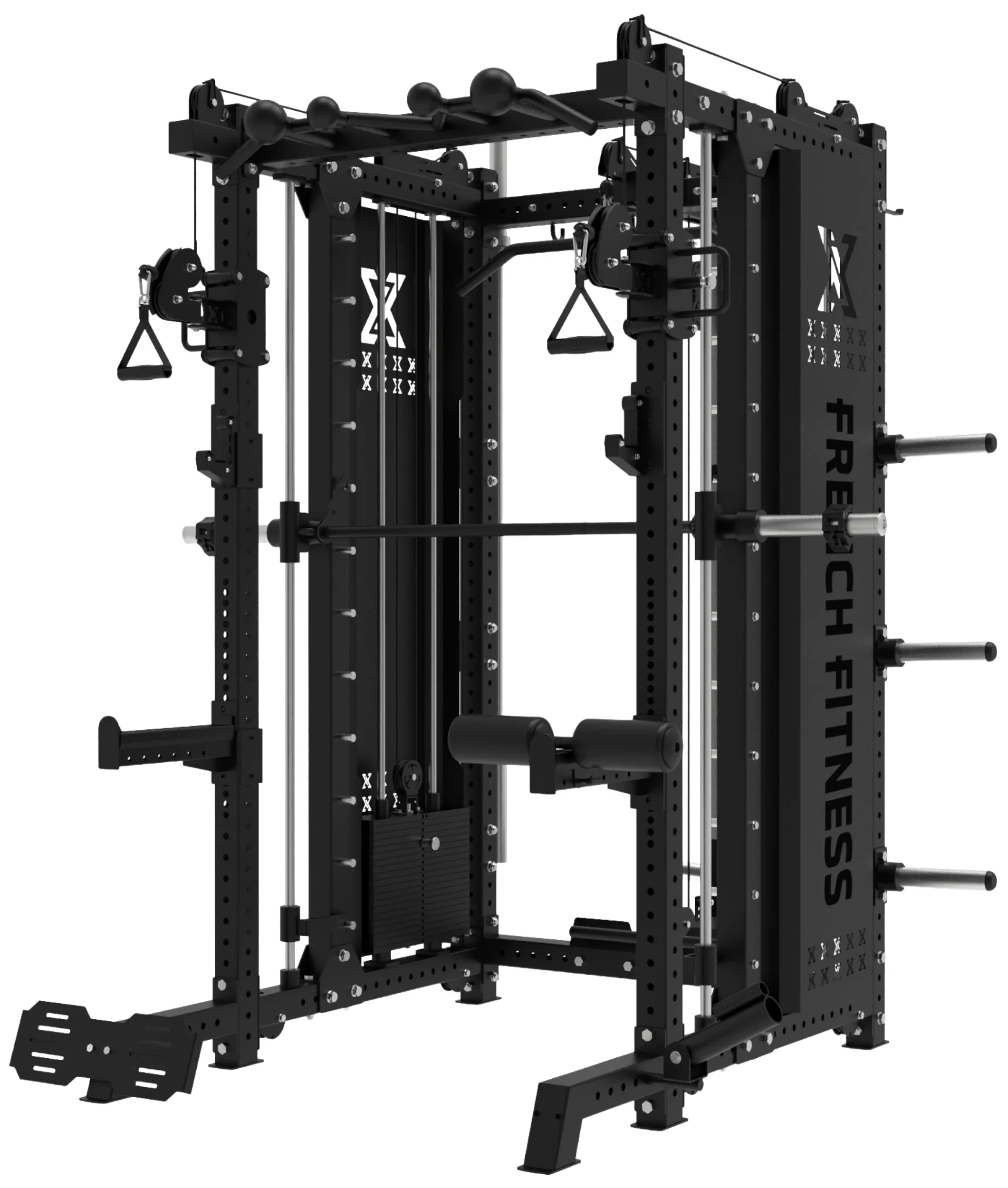 French Fitness FSR100 Commercial Functional Smith Rack System (New) - Image 4