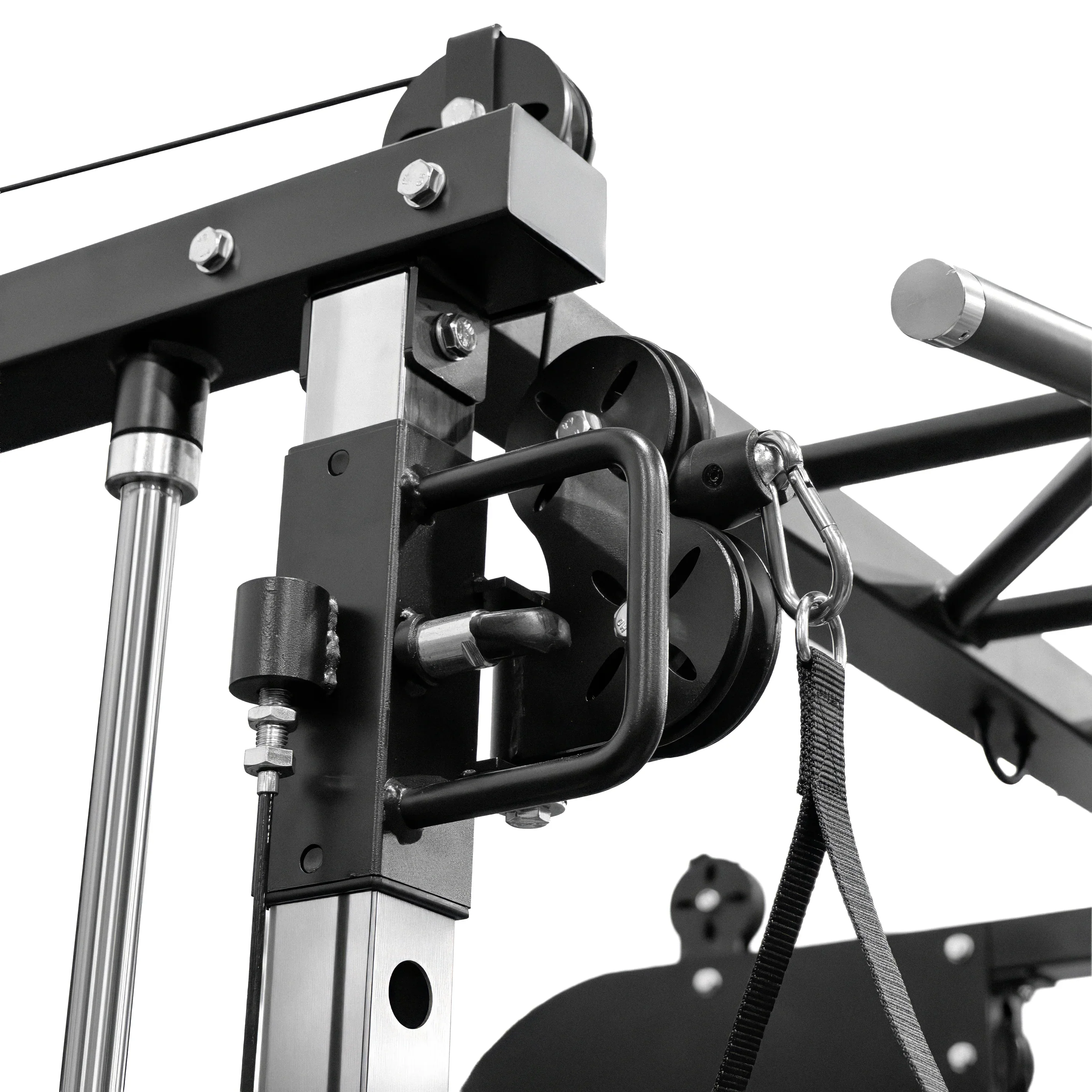 French Fitness FSR90 Functional Trainer Smith & Squat Rack Machine (New) - Image 19