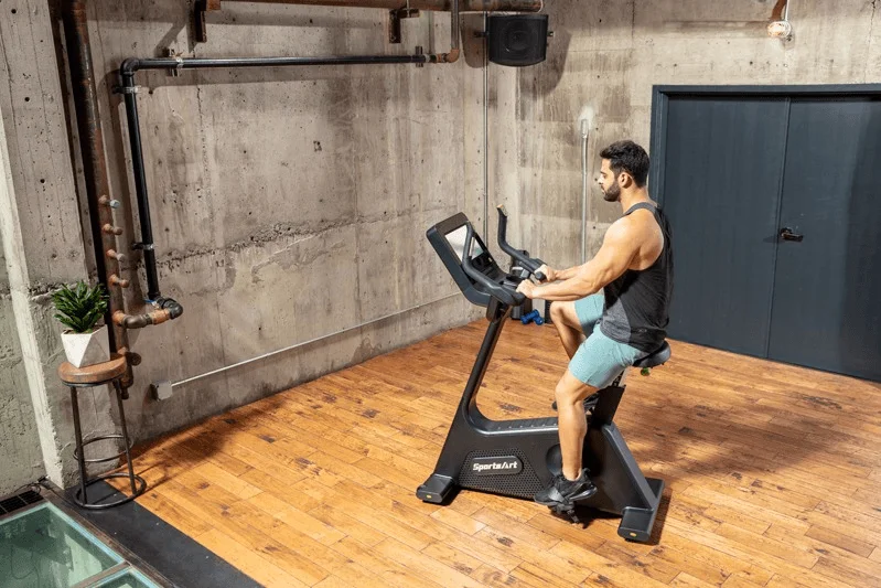 SportsArt C574U-13 Elite Senza Upright Cycle (New) - Image 4