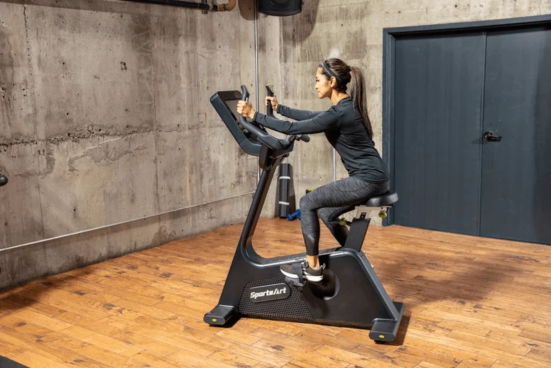 SportsArt C574U-13 Elite Senza Upright Cycle (New) - Image 6