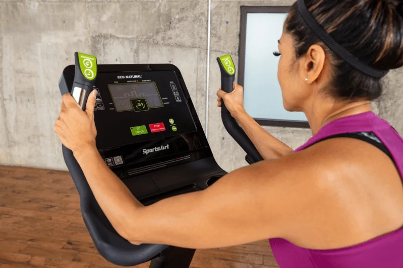 SportsArt C574U Eco-Natural Upright Cycle (New) - Image 11