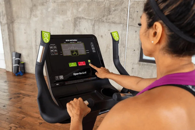 SportsArt C574U Eco-Natural Upright Cycle (New) - Image 12