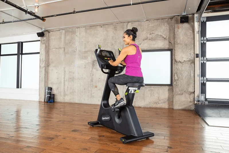SportsArt C574U Eco-Natural Upright Cycle (New) - Image 8
