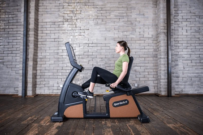 SportsArt C576R-16 Status Senza Recumbent Cycle (New) - Image 4