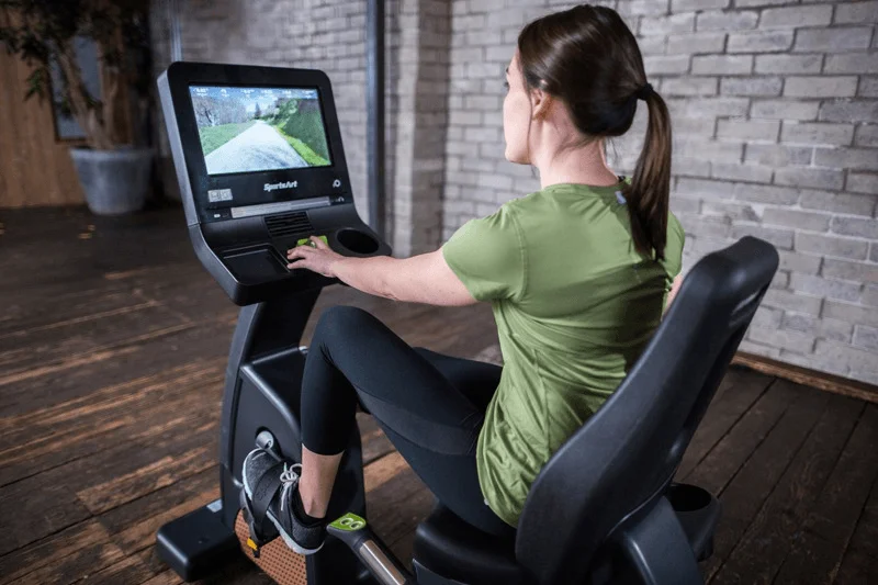 SportsArt C576R-16 Status Senza Recumbent Cycle (New) - Image 7