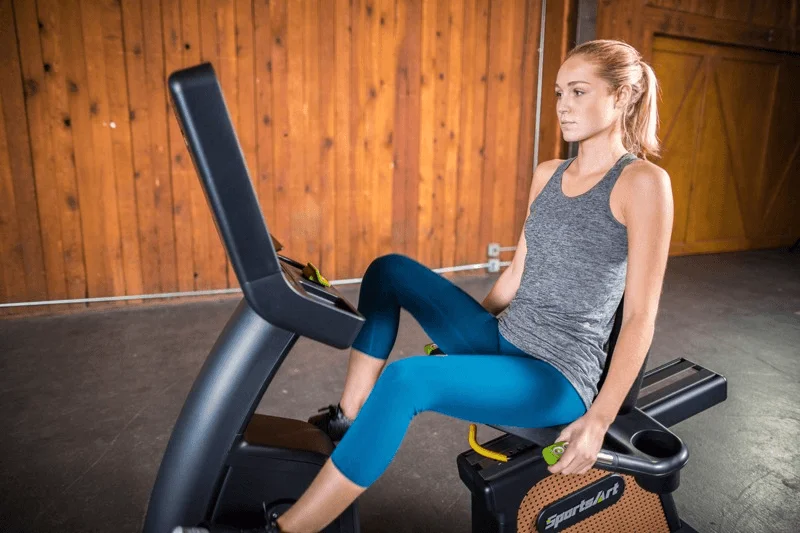 SportsArt C576R Eco-Natural Recumbent Cycle (New) - Image 6