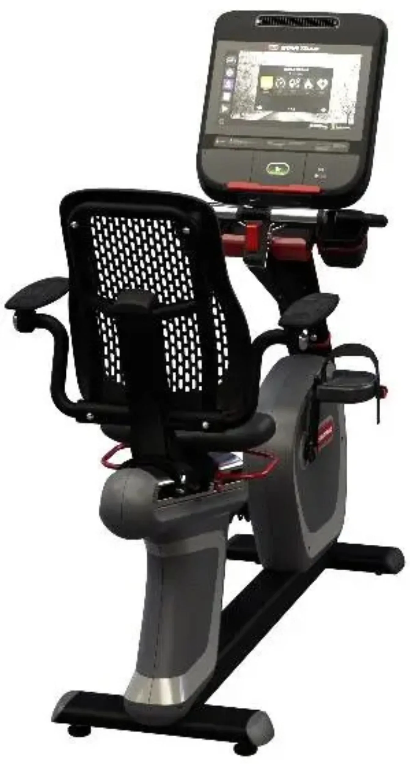 Star Trac 8 Series Recumbent Bike w/16" Embedded Display - Black (New) - Image 3