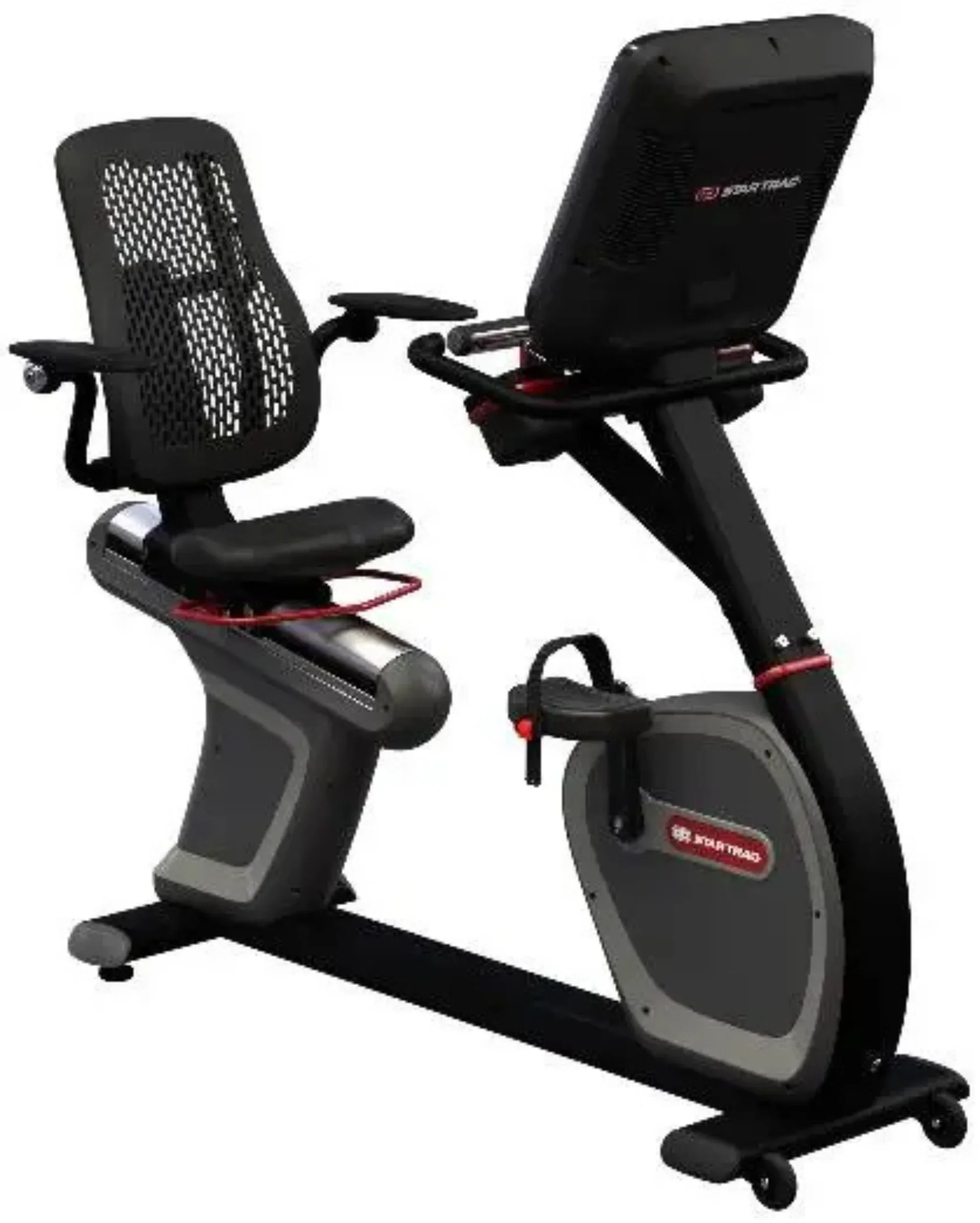 Star Trac 8 Series Recumbent Bike w/16" Embedded Display - Black (New) - Image 7