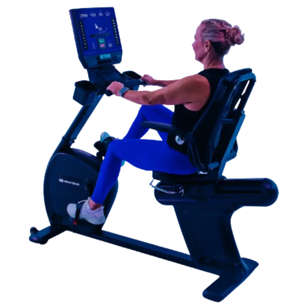 Star Trac 8 Series Recumbent Bike w/LED (New) - Image 2