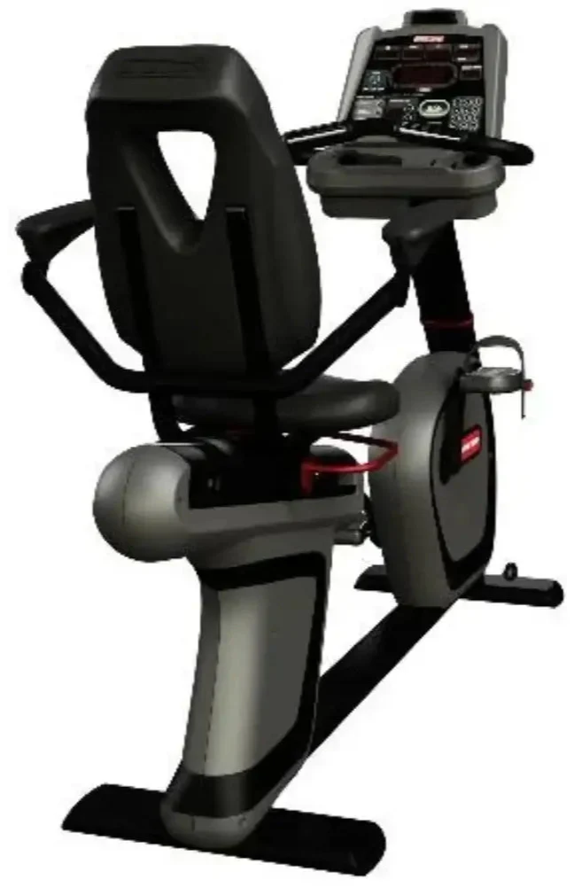 Star Trac S Series Recumbent Bike w/LCD - Black (New) - Image 4