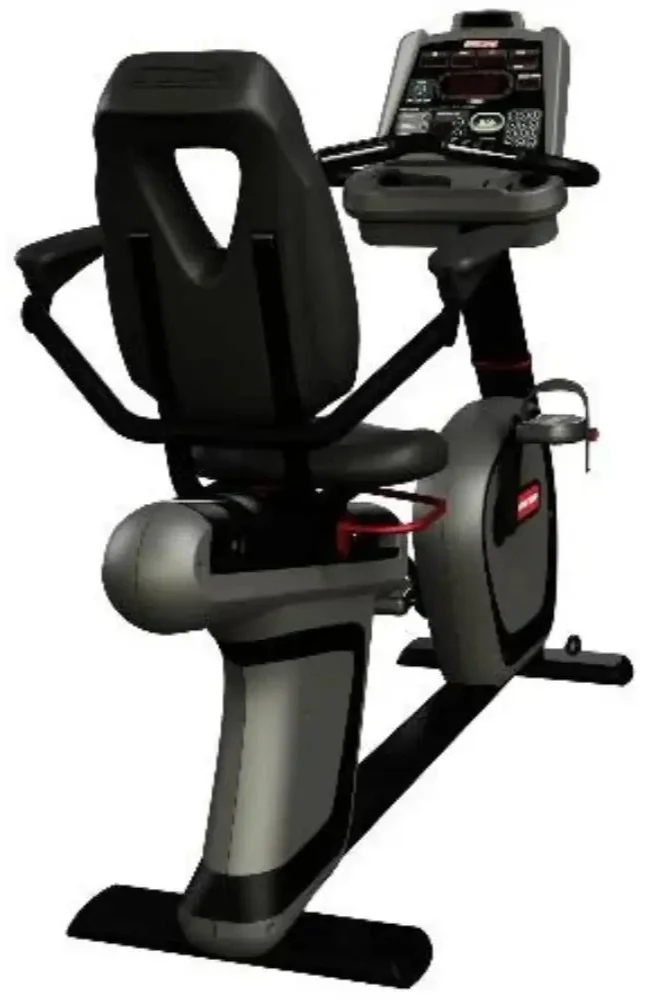 Star Trac S Series Recumbent Bike w/LCD - Black (New) - Image 5