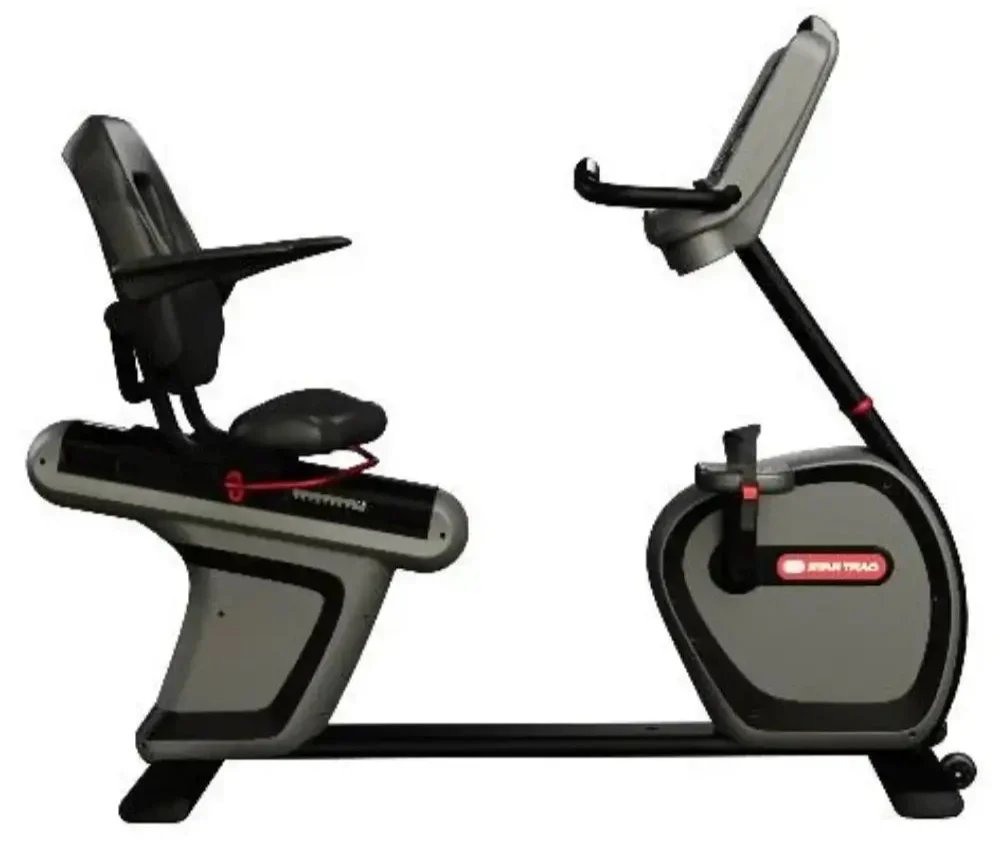 Star Trac S Series Recumbent Bike w/LCD - Black (New) - Image 7