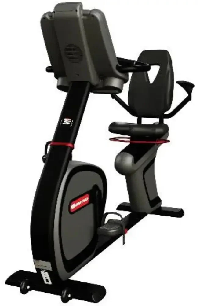Star Trac S Series Recumbent Bike w/LCD - Black (New) - Image 9