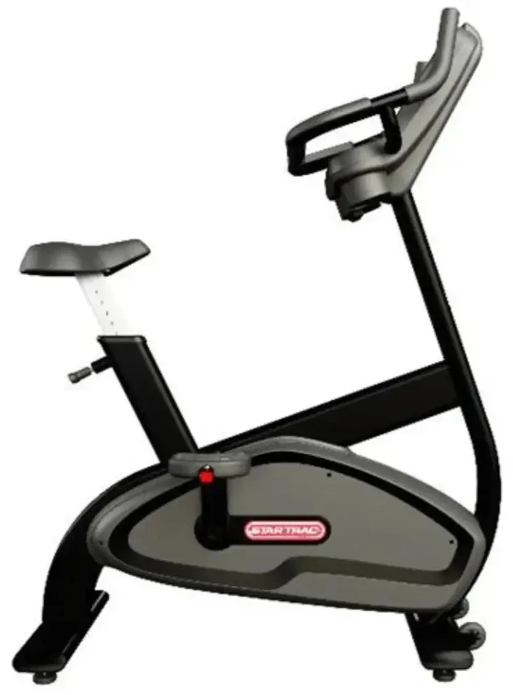 Star Trac S Series Upright Bike w/LCD - Black (New) - Image 3