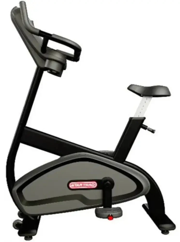 Star Trac S Series Upright Bike w/LCD - Black (New) - Image 7