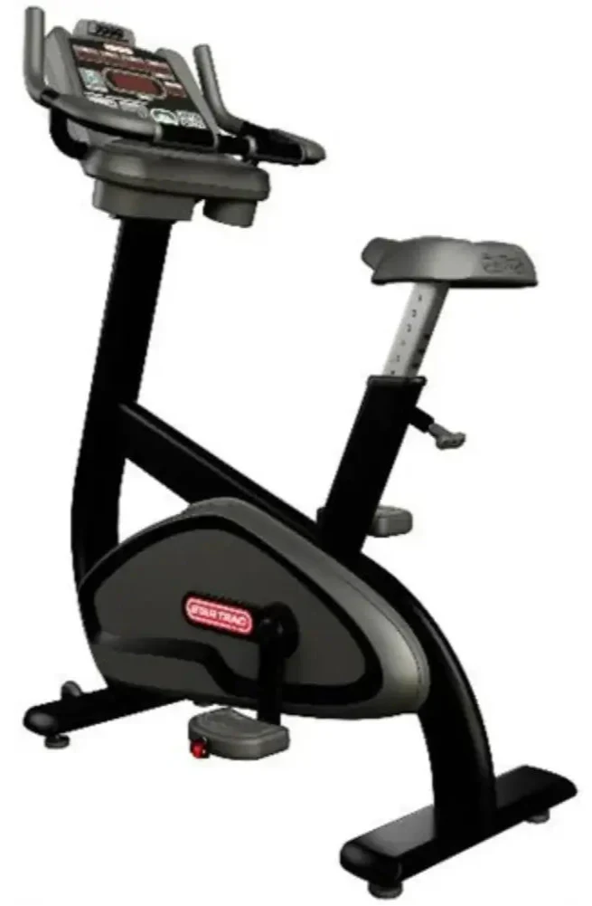 Star Trac S Series Upright Bike w/LCD - Black (New) - Image 8